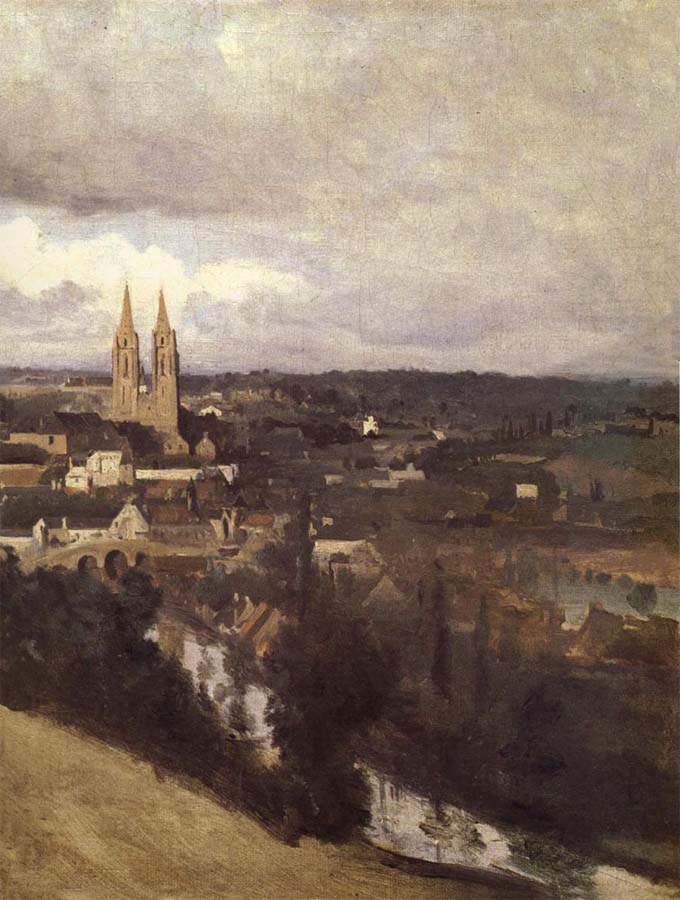 Corot Camille View of Saint-It